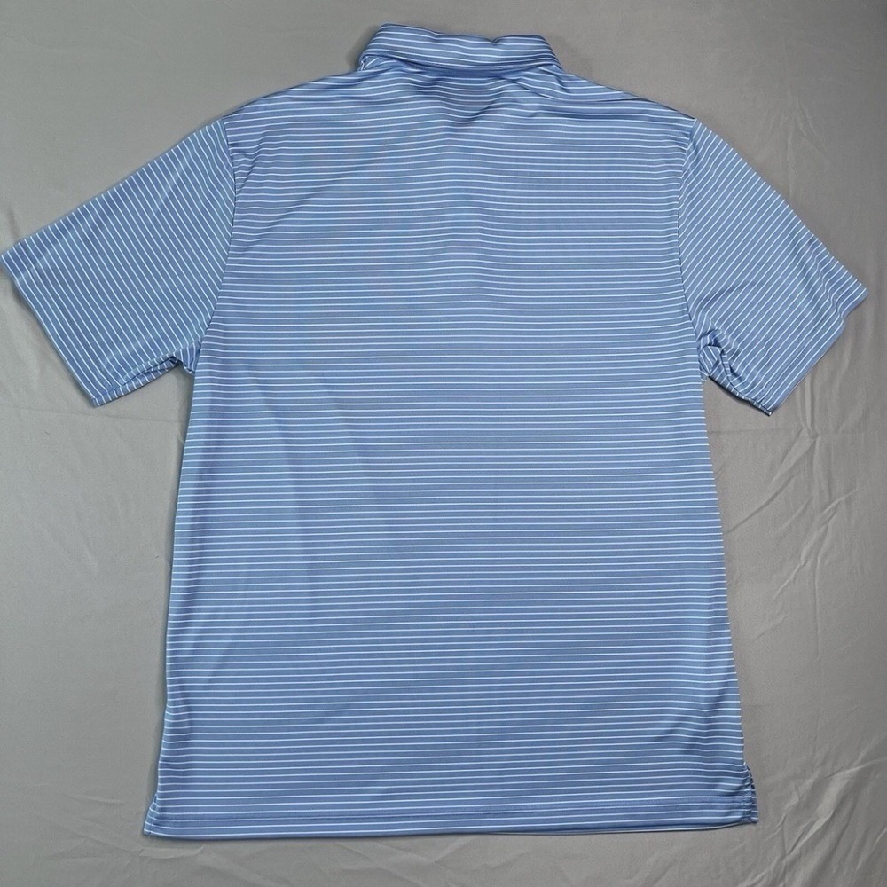 PGA Tour Airflux Golf Polo Shirt Mens XLarge XL Blue Short Sleeve Performance - Picture 3 of 10